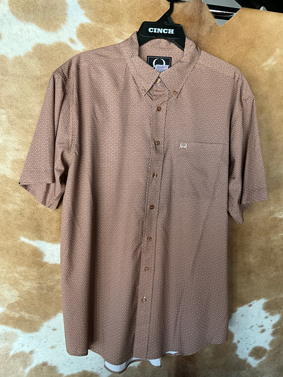 M18 Short Sleeve mens button up