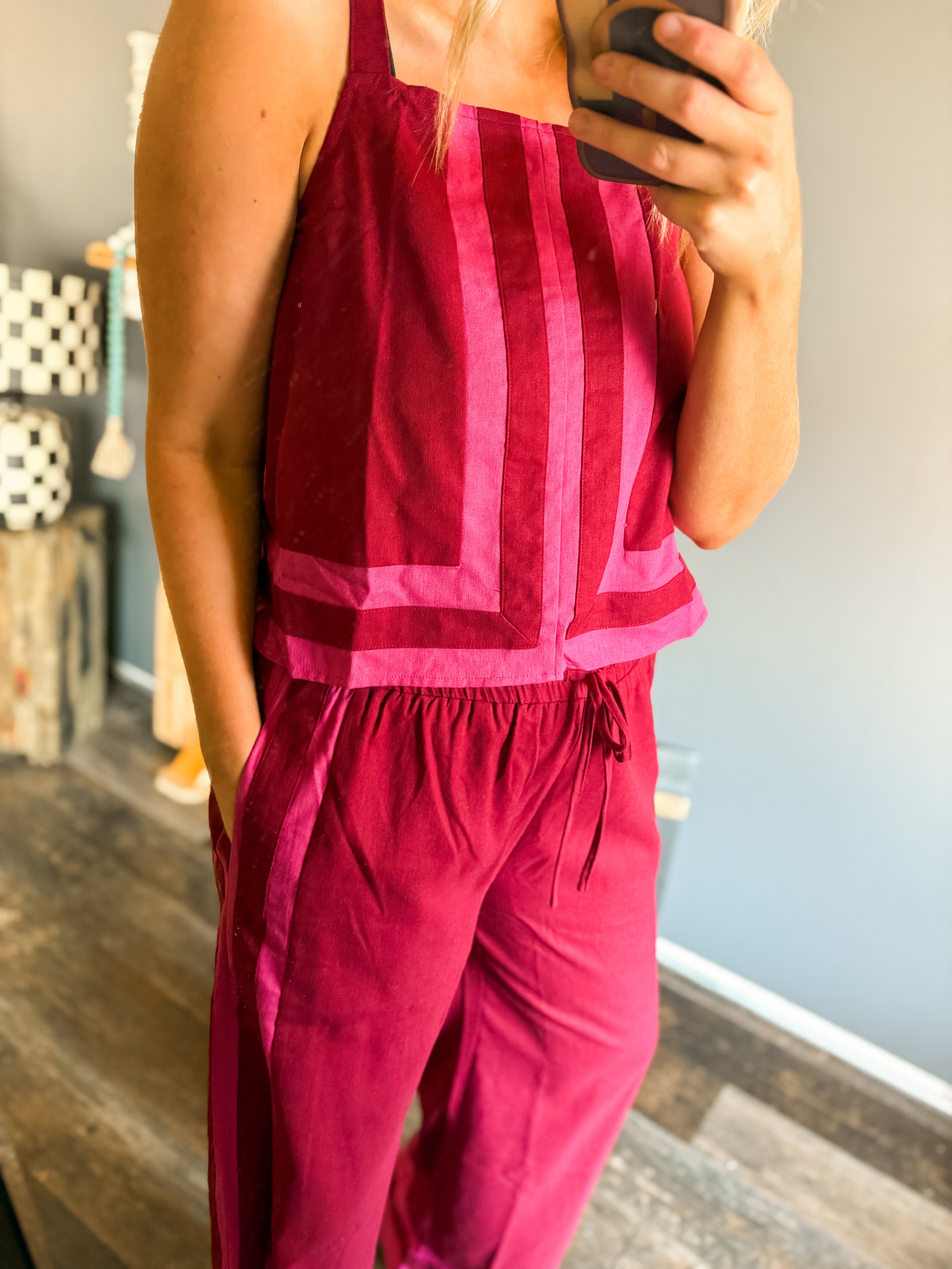 W18 Burgundy set