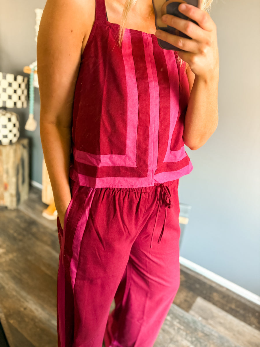 W18 Burgundy set