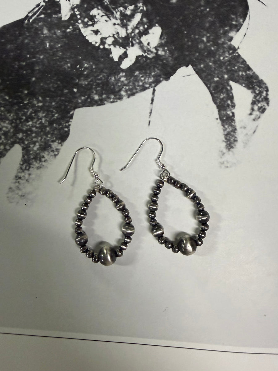 T-49 Navajo Pearl Earrings