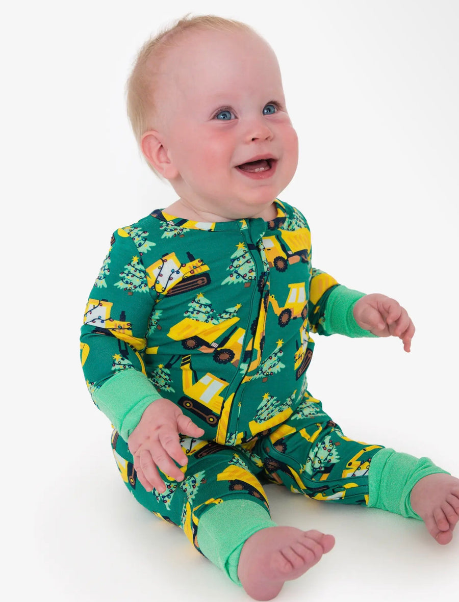 K678 Holiday Haul Convertible One Piece Pajama Bamboo Viscose