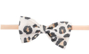 Zara Leopard Newborn Knotted Gown w/ bow