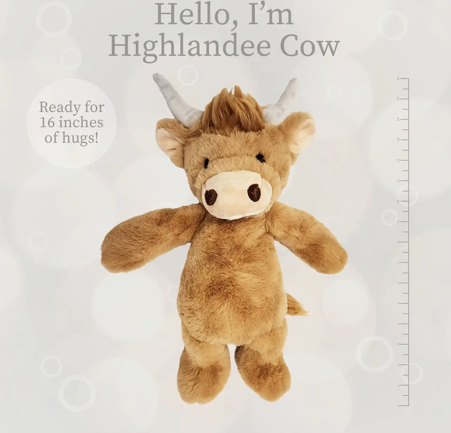 World’s Softest Lushee 16” Highlander Cow