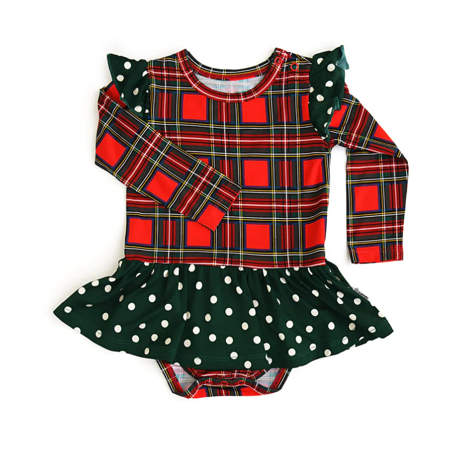 B12 TUTU Christmas Bamboo Baby Dress