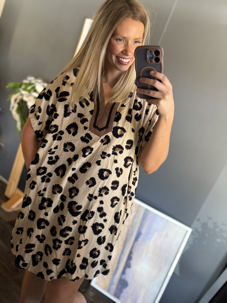 W202 Leopard Dress