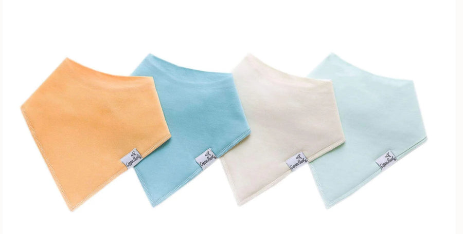 Bennie Bandana Bib Set (4-pack)