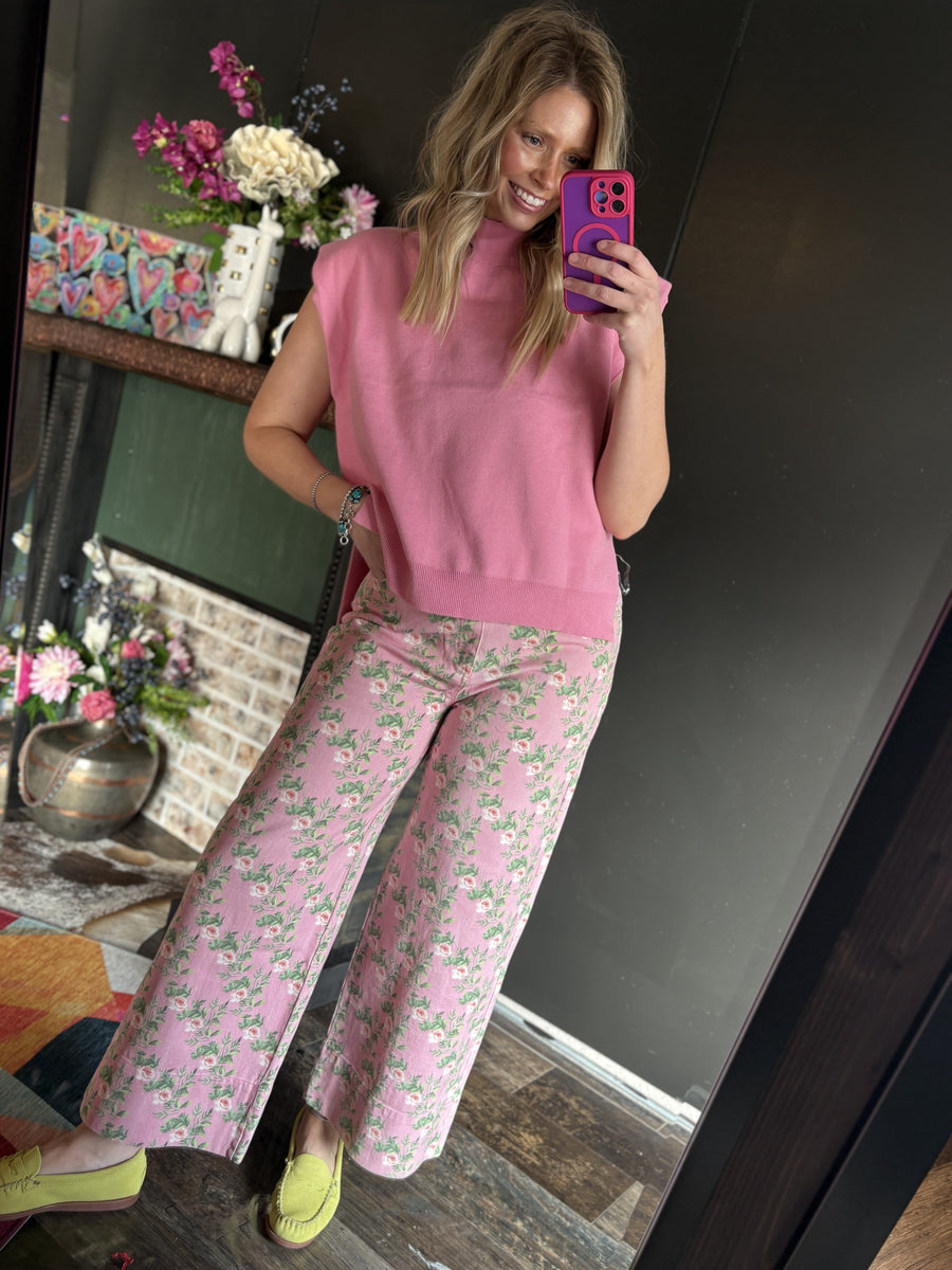 W51 Light Pink Sweater