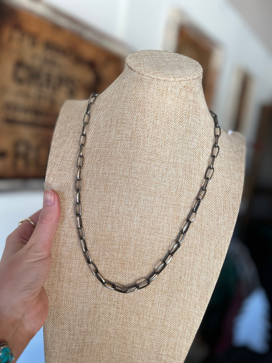 24” paperclip chain