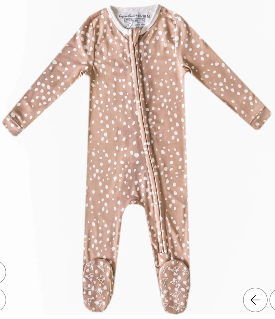 Fawn Zip-up Sleeper