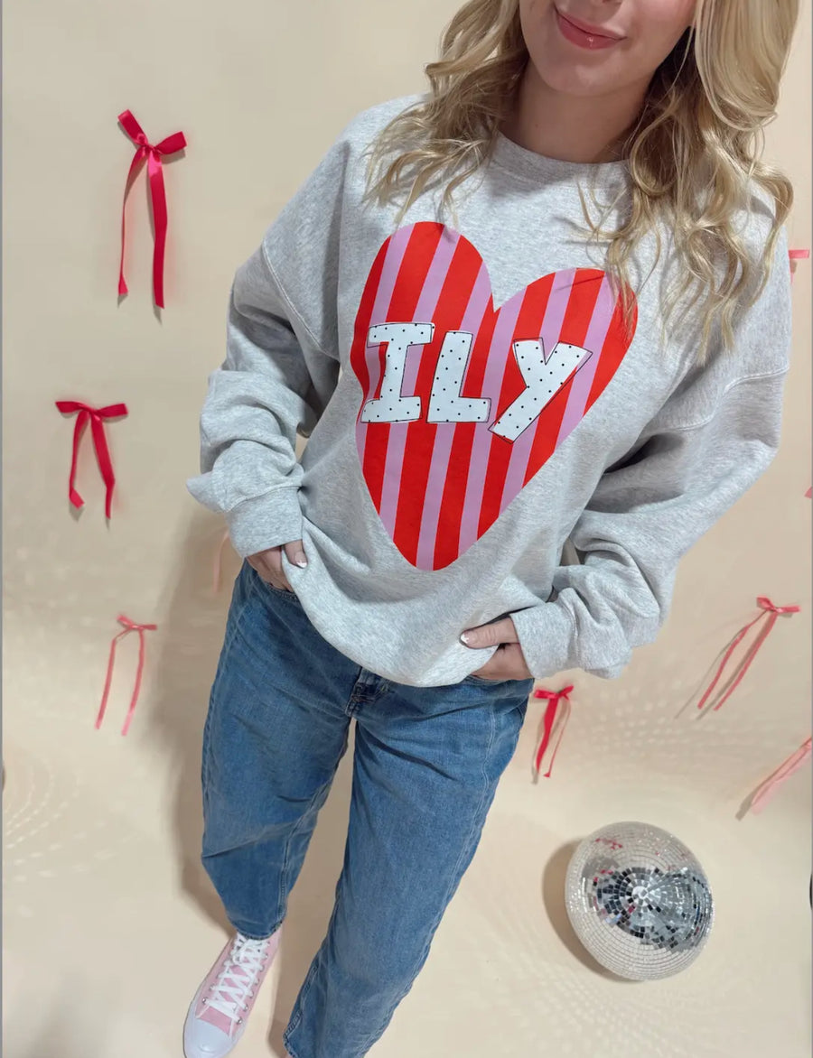 ILY Heart Sweatshirt