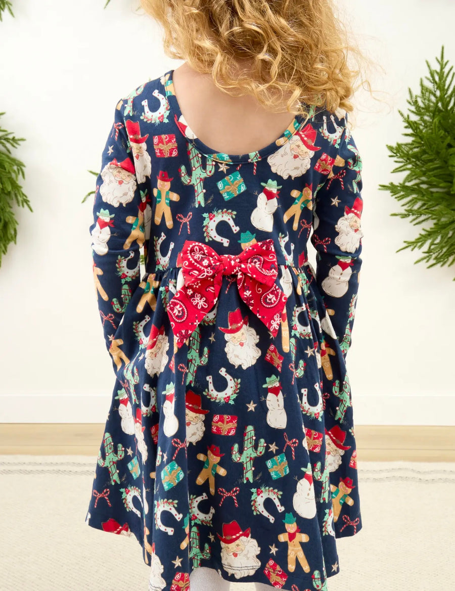 K173 Long Sleeve Christmas Dress
