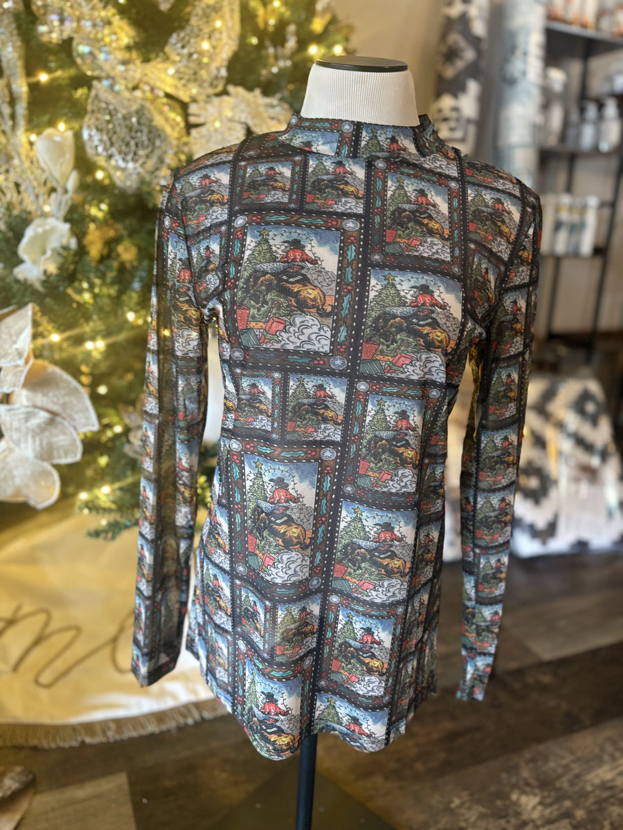 Wrangler’s Wonderland Mesh Top