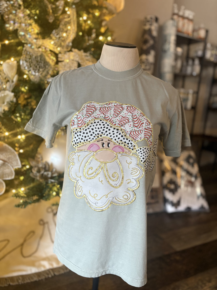 Christmas Tree Santa Tee