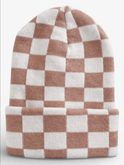 Baby’s First Hat Checkerboard