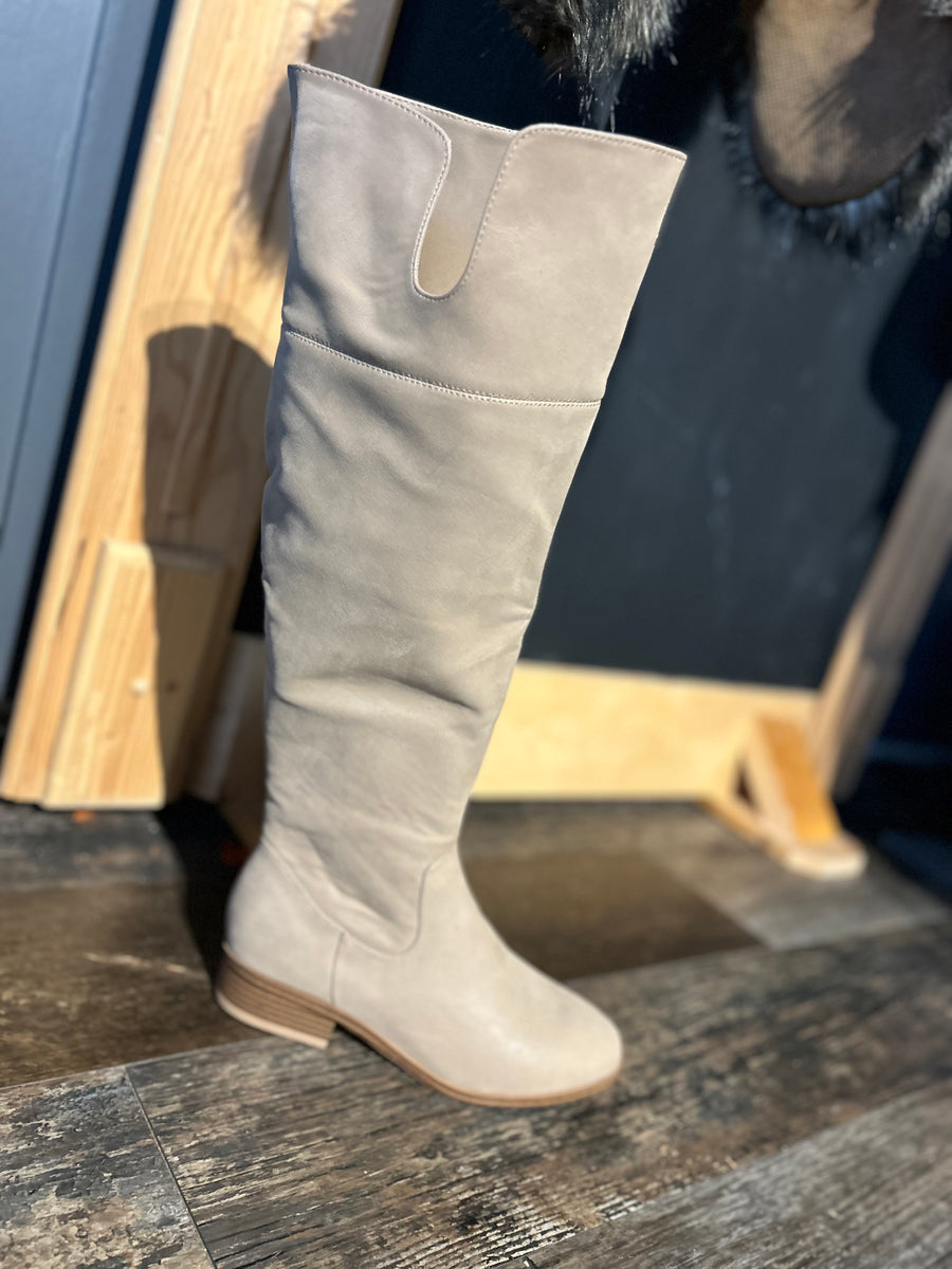 Tall Taupe Boots