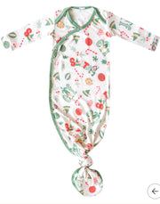 Elf Newborn Knotted Gown w/ bow
