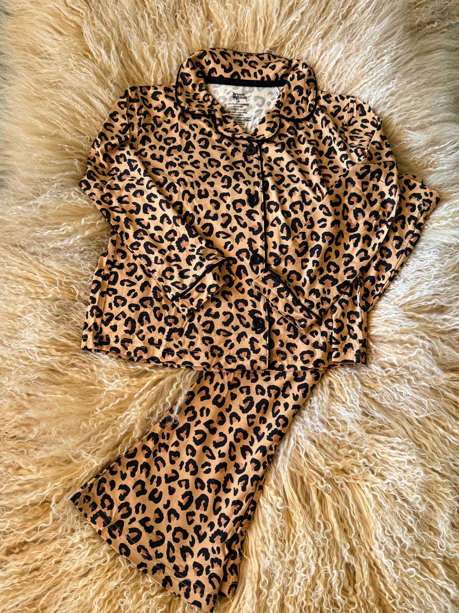 Leopard Bamboo PJ Set