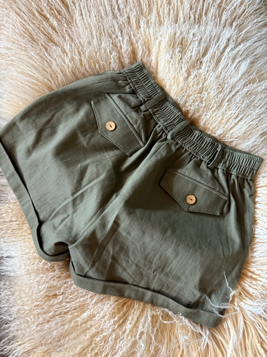 Olive Shorts
