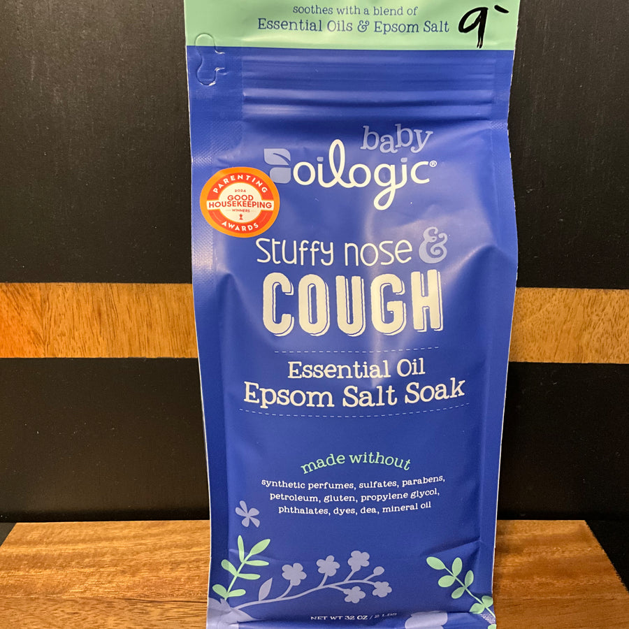 Baby Stuffy Nose & Cough Epsom Salt Soak