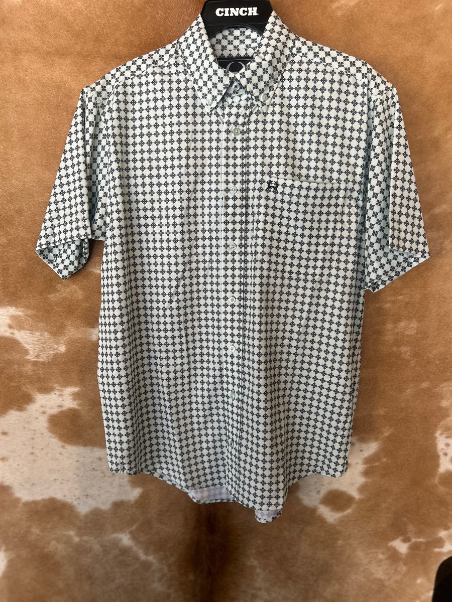 Light Green Button Up Cinch