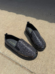Black Embellished Sneaker