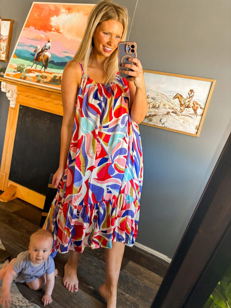 Multi Color Dress