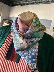 Multi color Shorty Scarf