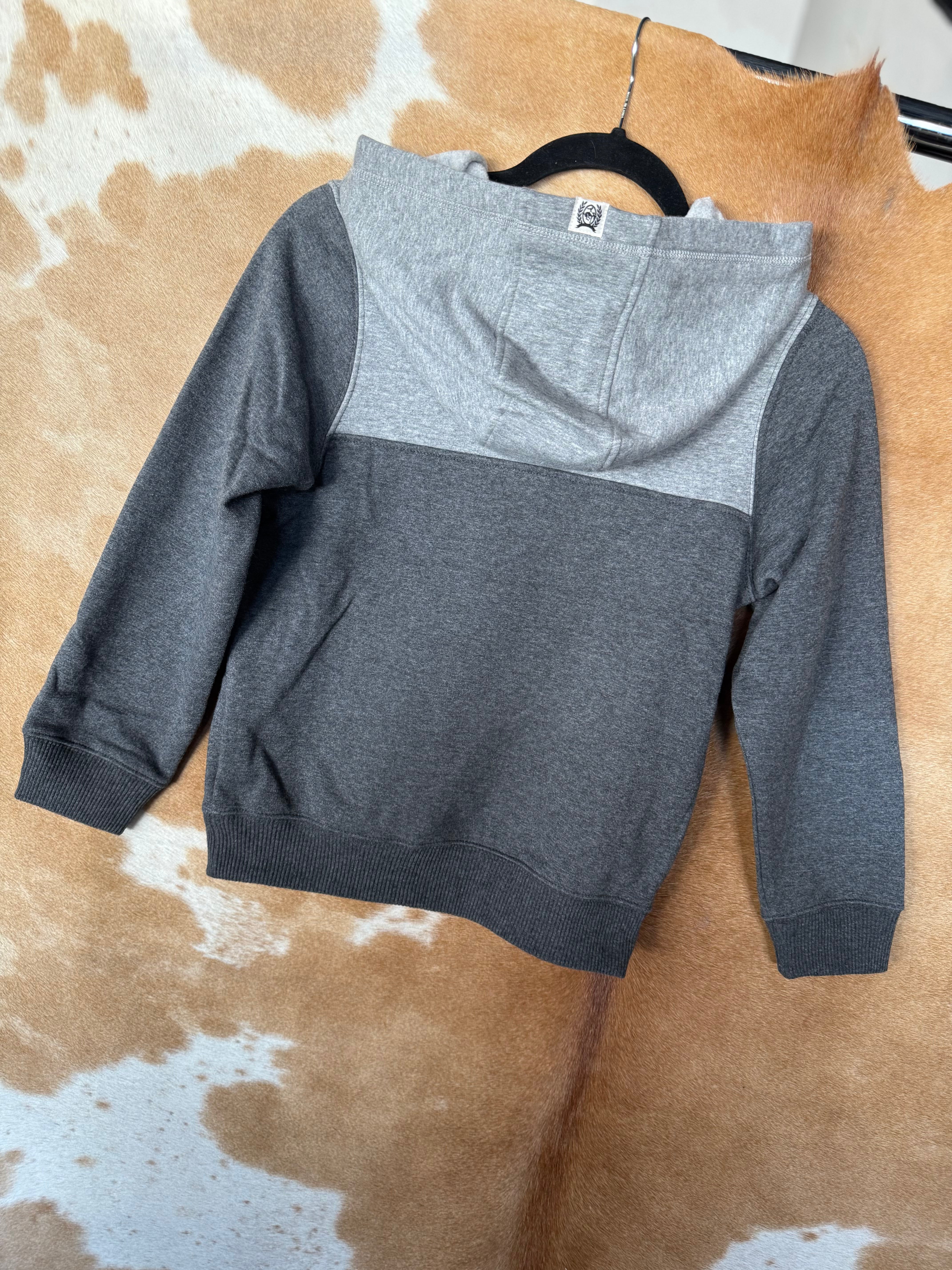 K102 Pullover Hoodie Charcoal