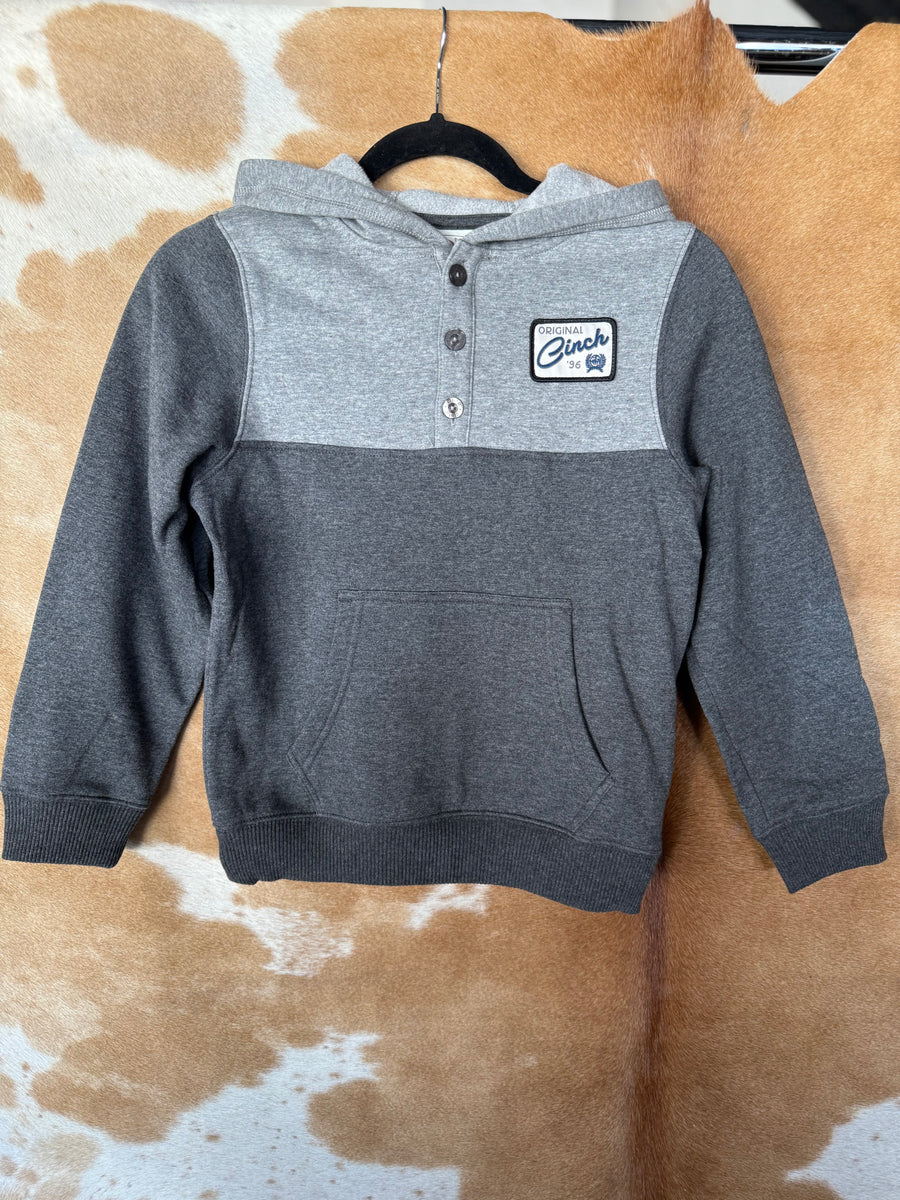 K102 Pullover Hoodie Charcoal