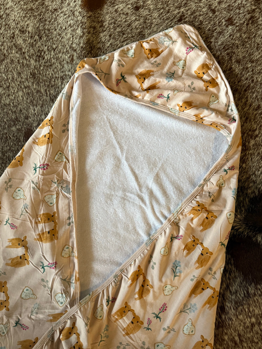 Jersey Calves Baby/Toddler Hooded Towel