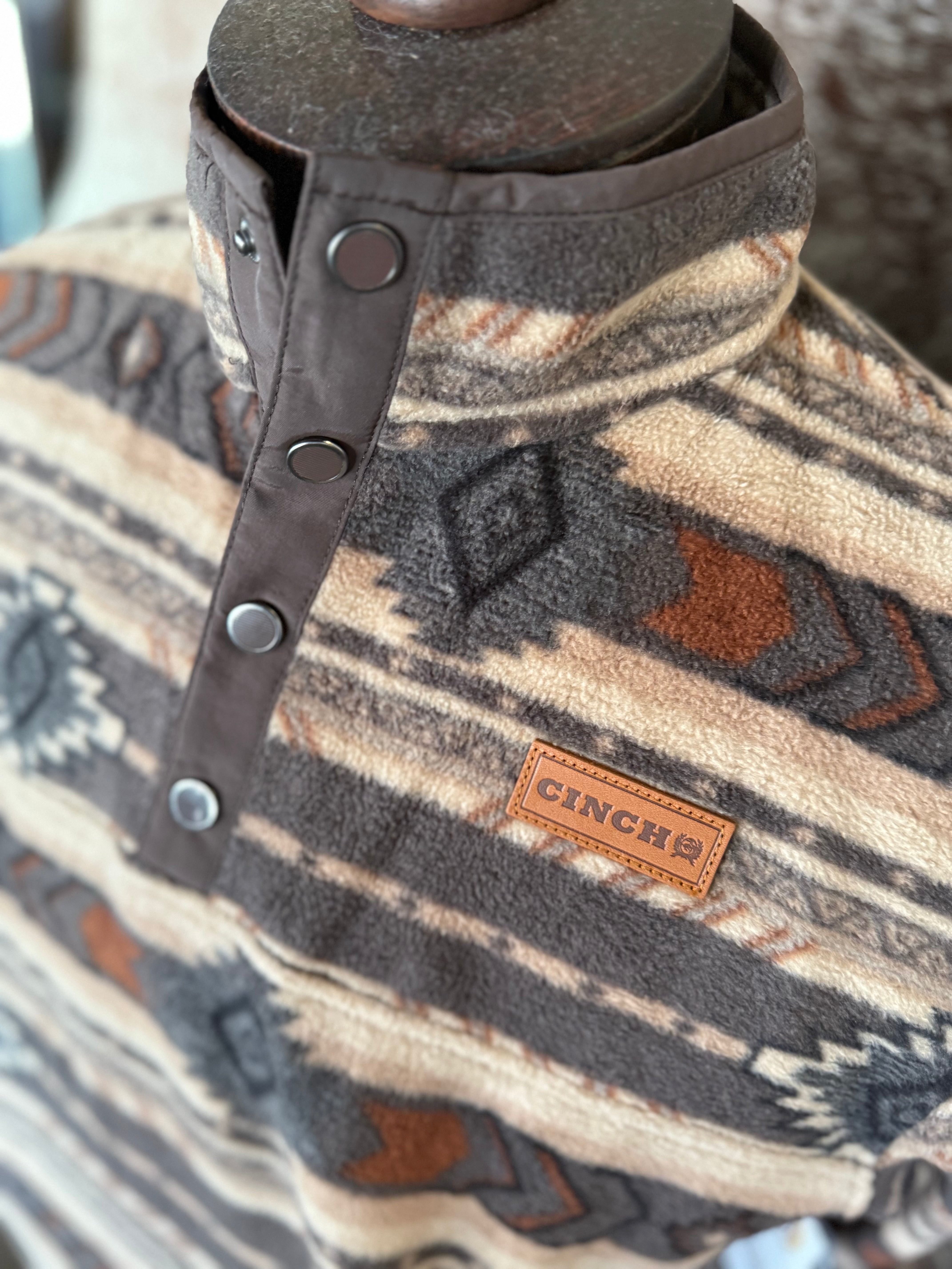 C1427 Men’s Polar Fleece/Brown