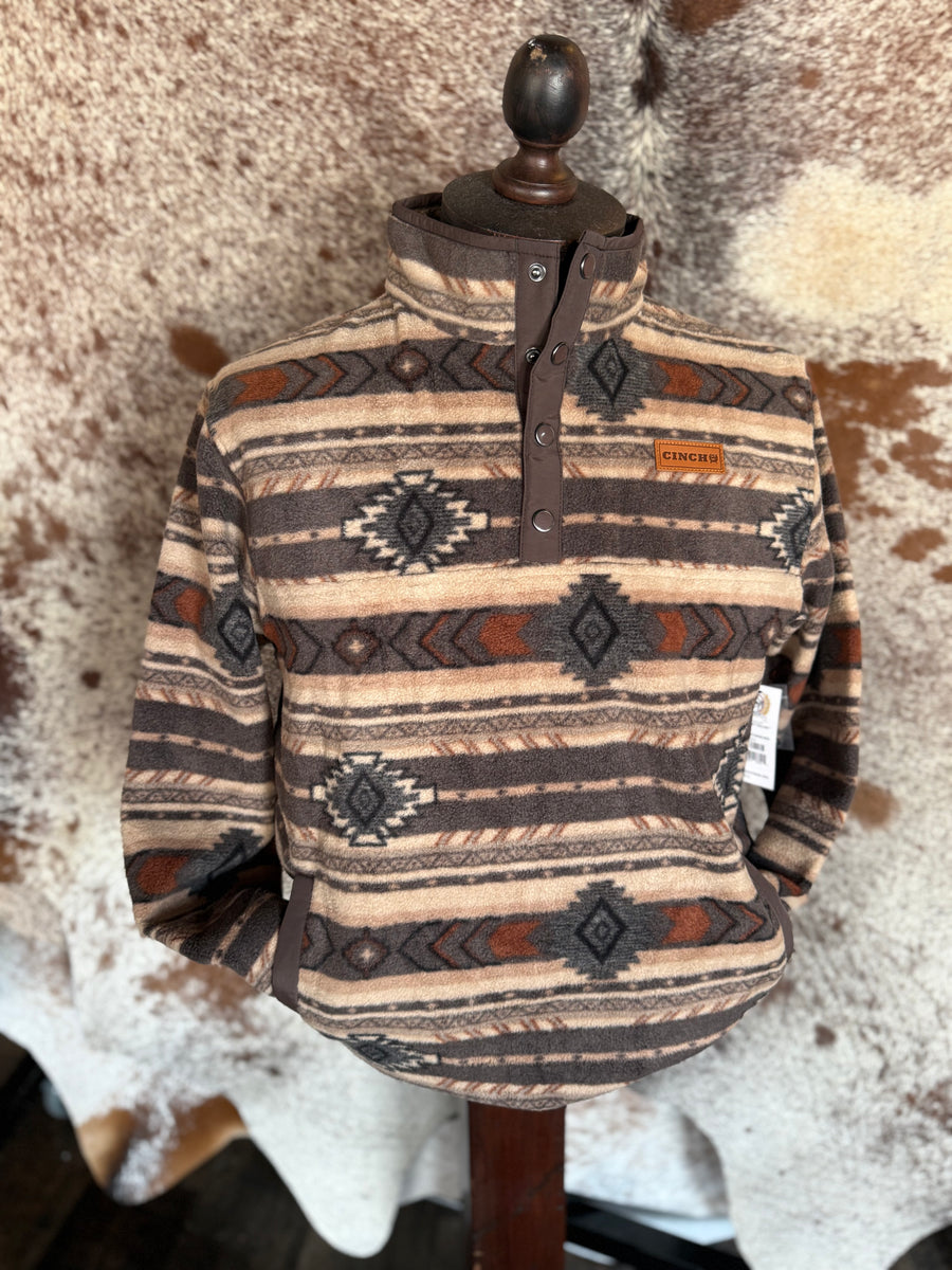 C1427 Men’s Polar Fleece/Brown