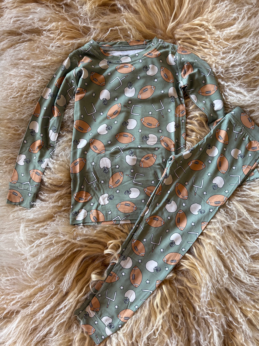 Football Longsleeve PJ Set