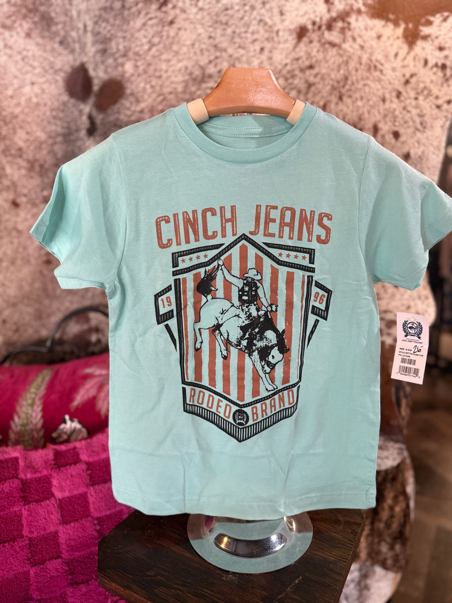 C0168 Turquoise Bronc Rider T-Shirt
