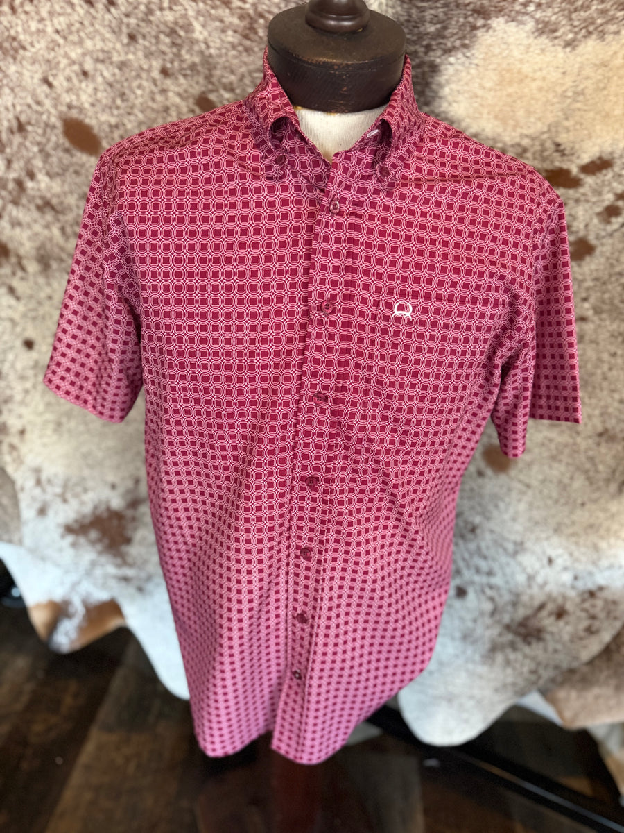 M19 Short Sleeve mens button up