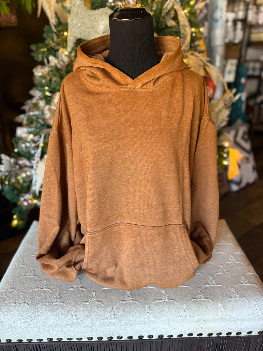 W214 Camel Fleece Hoodie