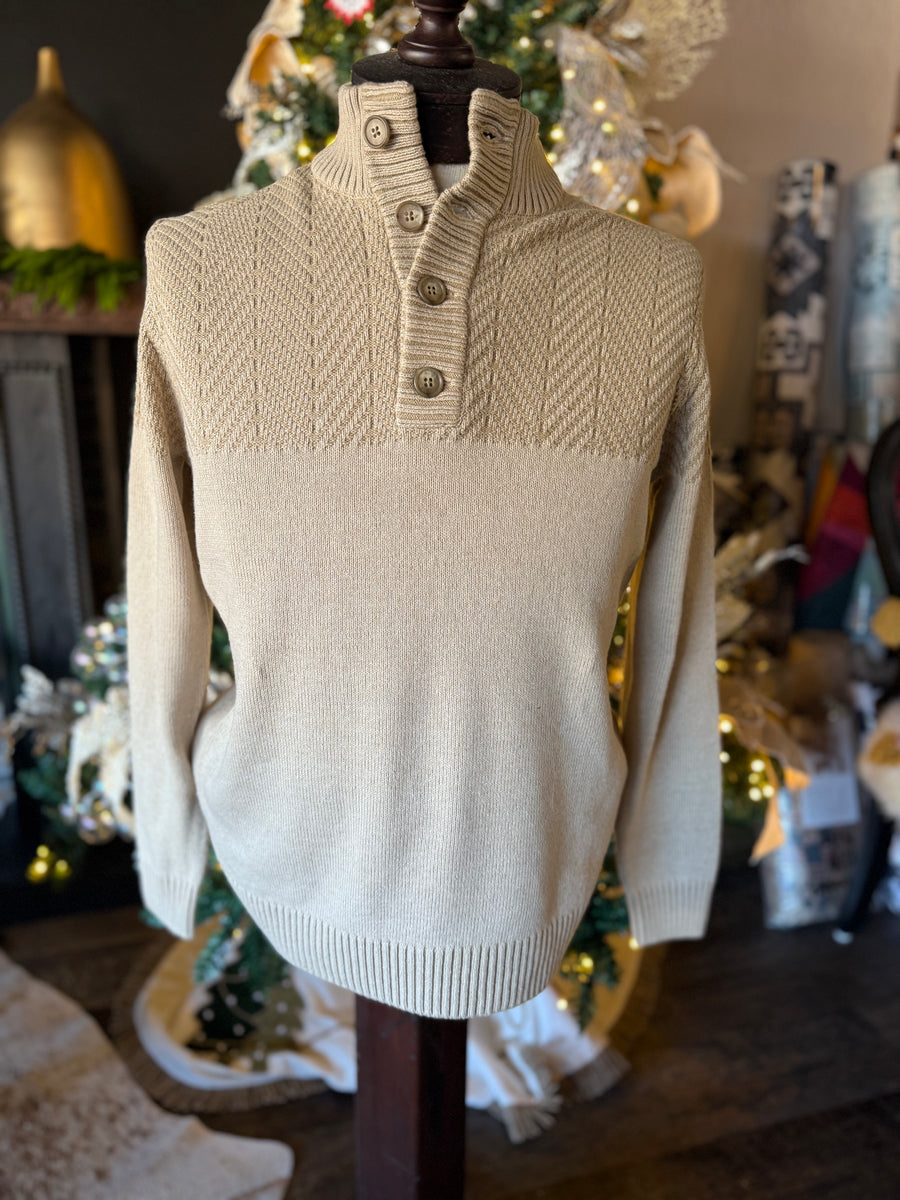 C2001 Men’s Sweater / Cream