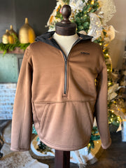 C1503 Men’s Sherpa Hoodie / Brown
