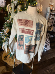 W403 Vintage Matchboxes Sweatshirt