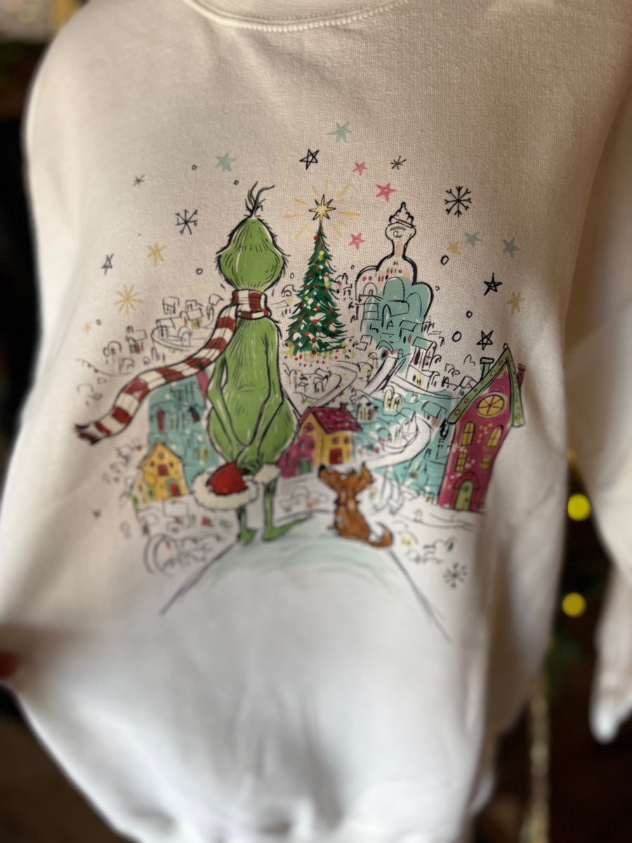 The Grinch and Max Christmas Sweatshirt