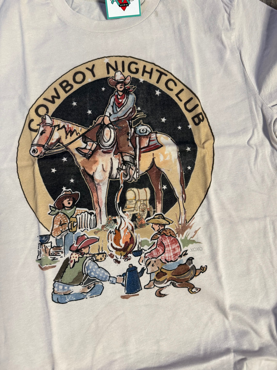 W407 Cowboy Nightclub Tee