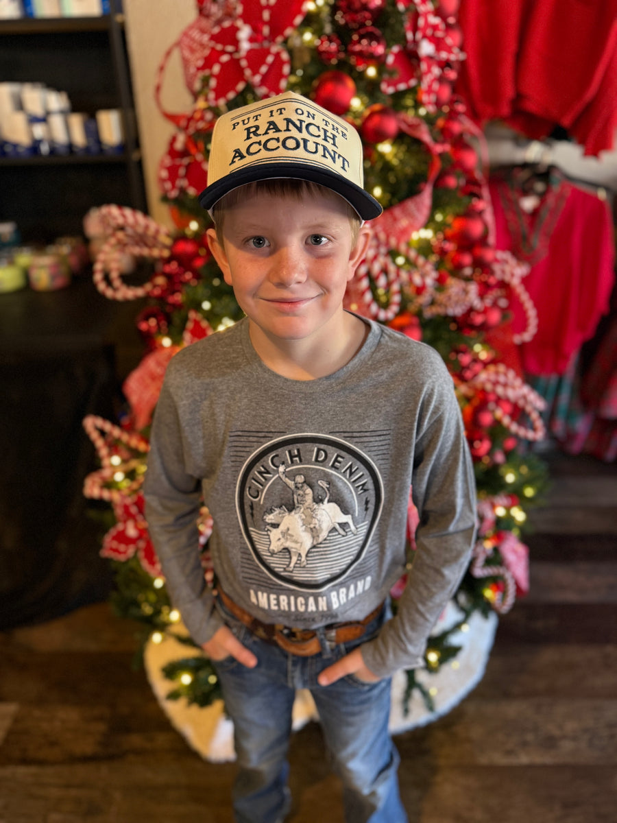 C0018 Boys L/S Bull rider Tee