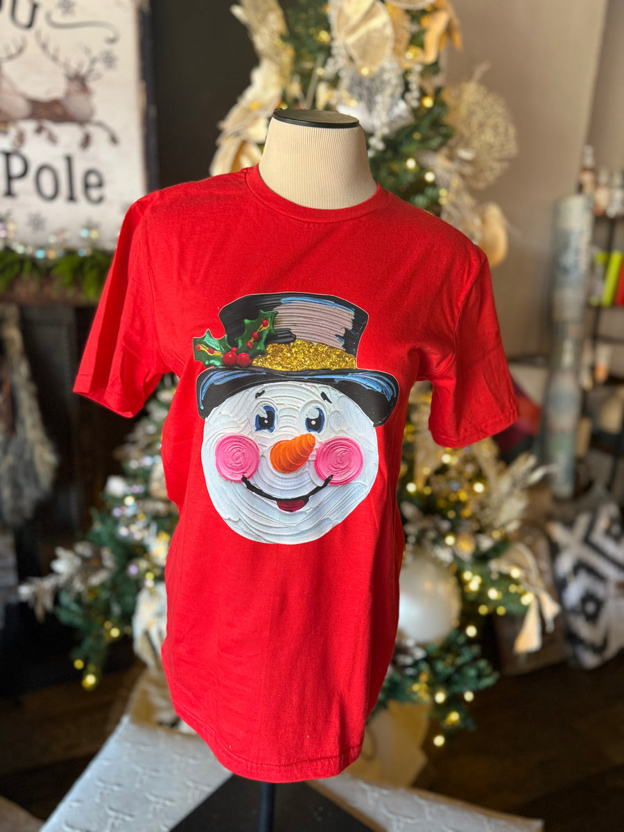 Snowman Tee