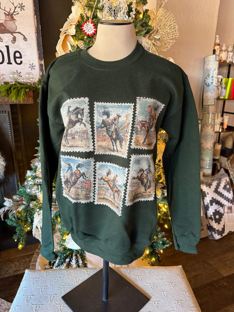 Bronc Stamps Sweatshirt