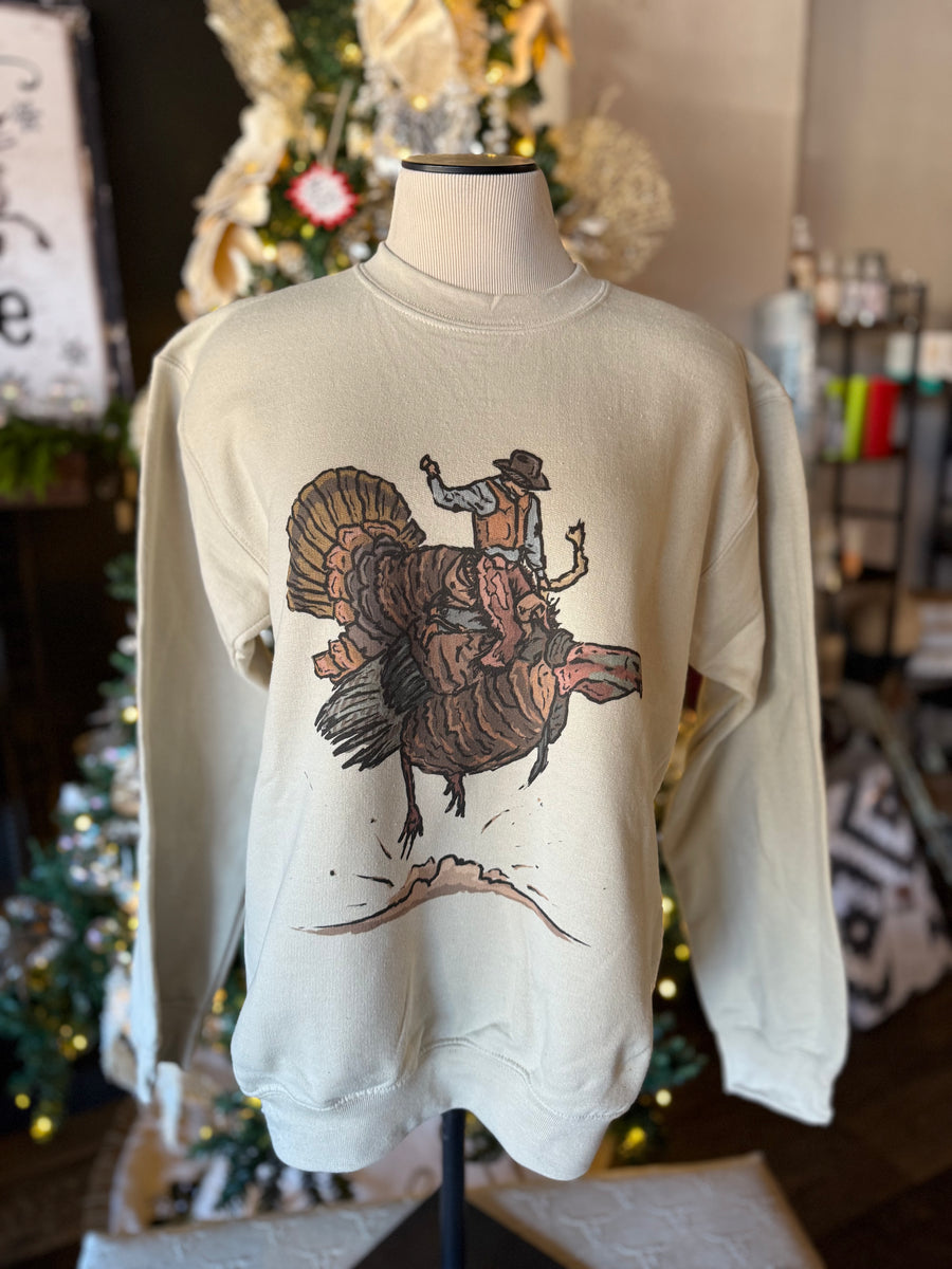 Bronc Turkey Sweatshirt