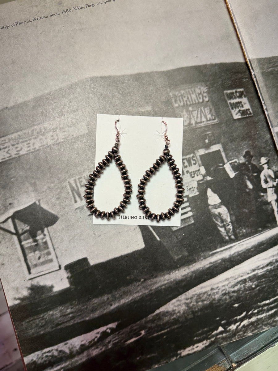 T164 Teardrop Pearl Earrings