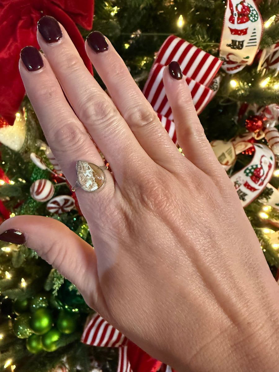 T80 Teardrop ring size 7.5