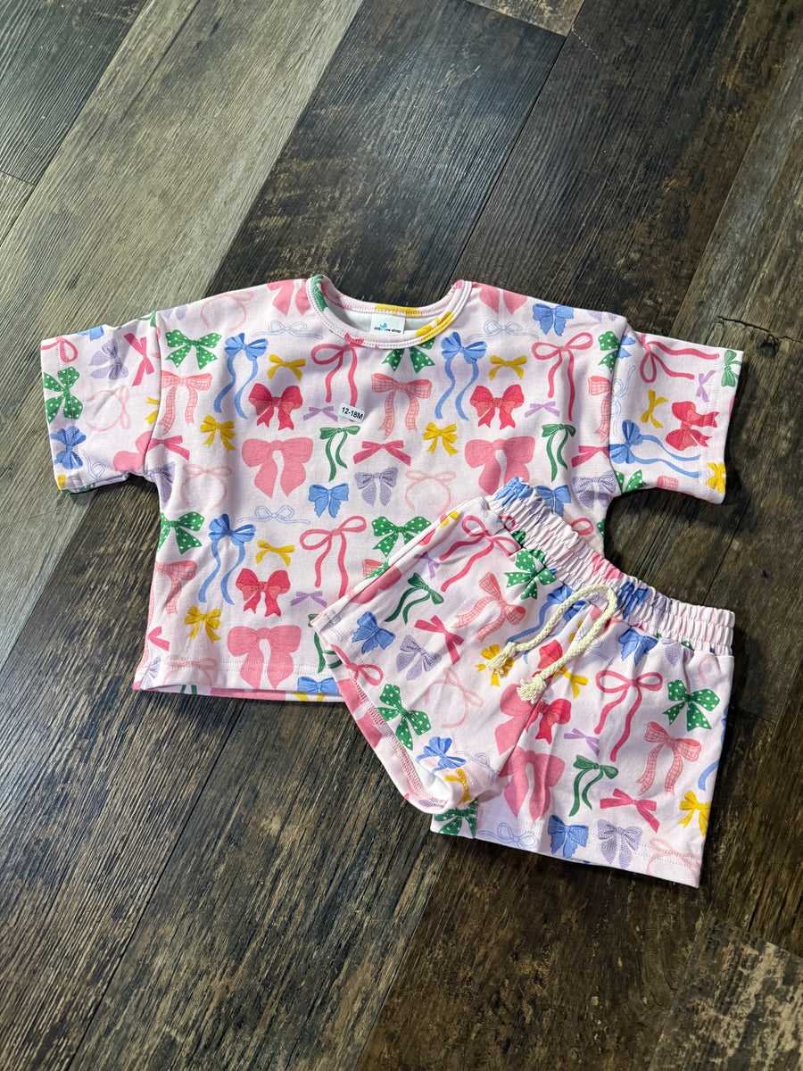 Bow Collection Slouchy Set