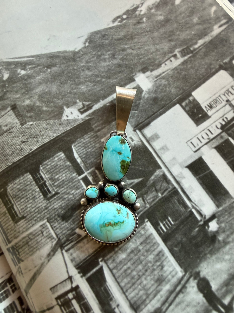 T13 Turquoise Pendant