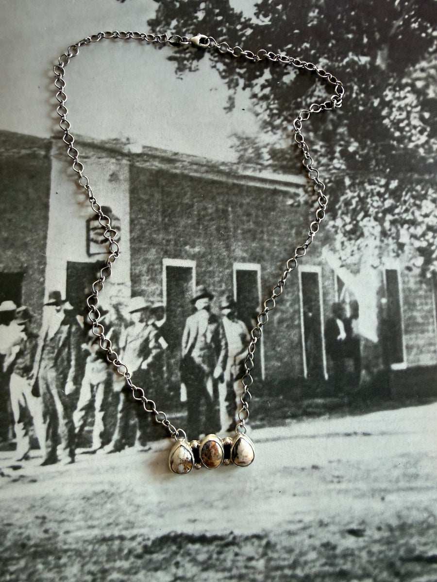 T45 18” Whitehorse Necklace